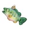 Old World Christmas 2.5 Inch Large Mouth Bass Christmas Tree Ornament , Angler Game Fish